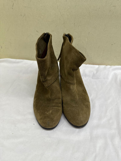 Sam Edelman Women's Size 7-1/2 Brown Suede Boots Shoes