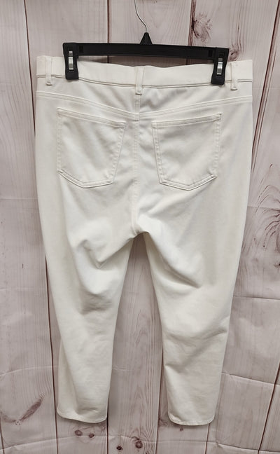 Uniqlo Women's Size XL White Pants