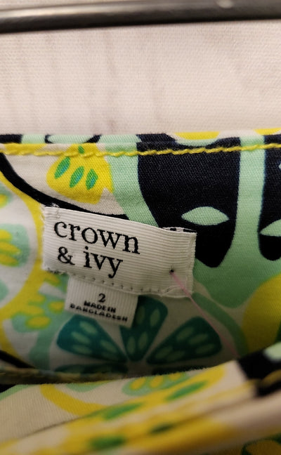 Crown & Ivy Women's Size 2 Yellow Skorts