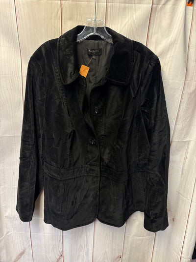 Talbots Women's Size 18W Black Jacket