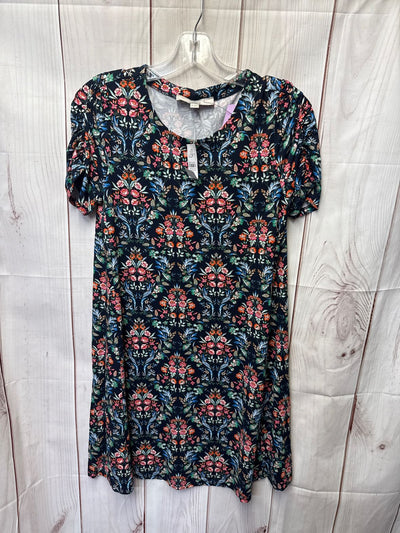 NWT Loft Women's Size XS Navy Floral Dress