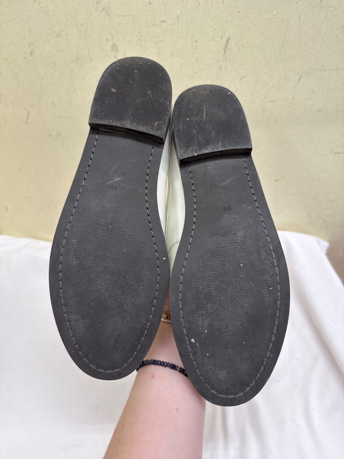 Talbots Women's Size 9 White Flats Shoes