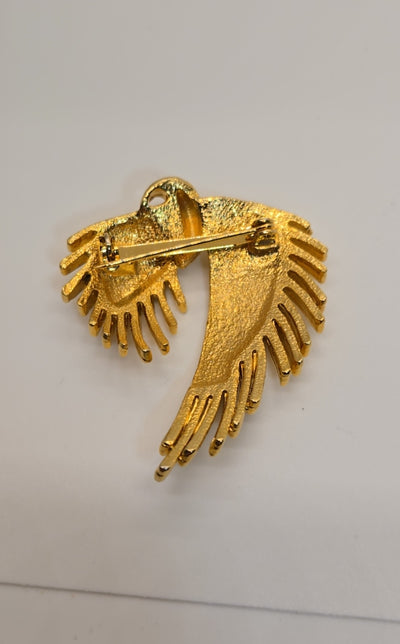 Gold Brooch Pin