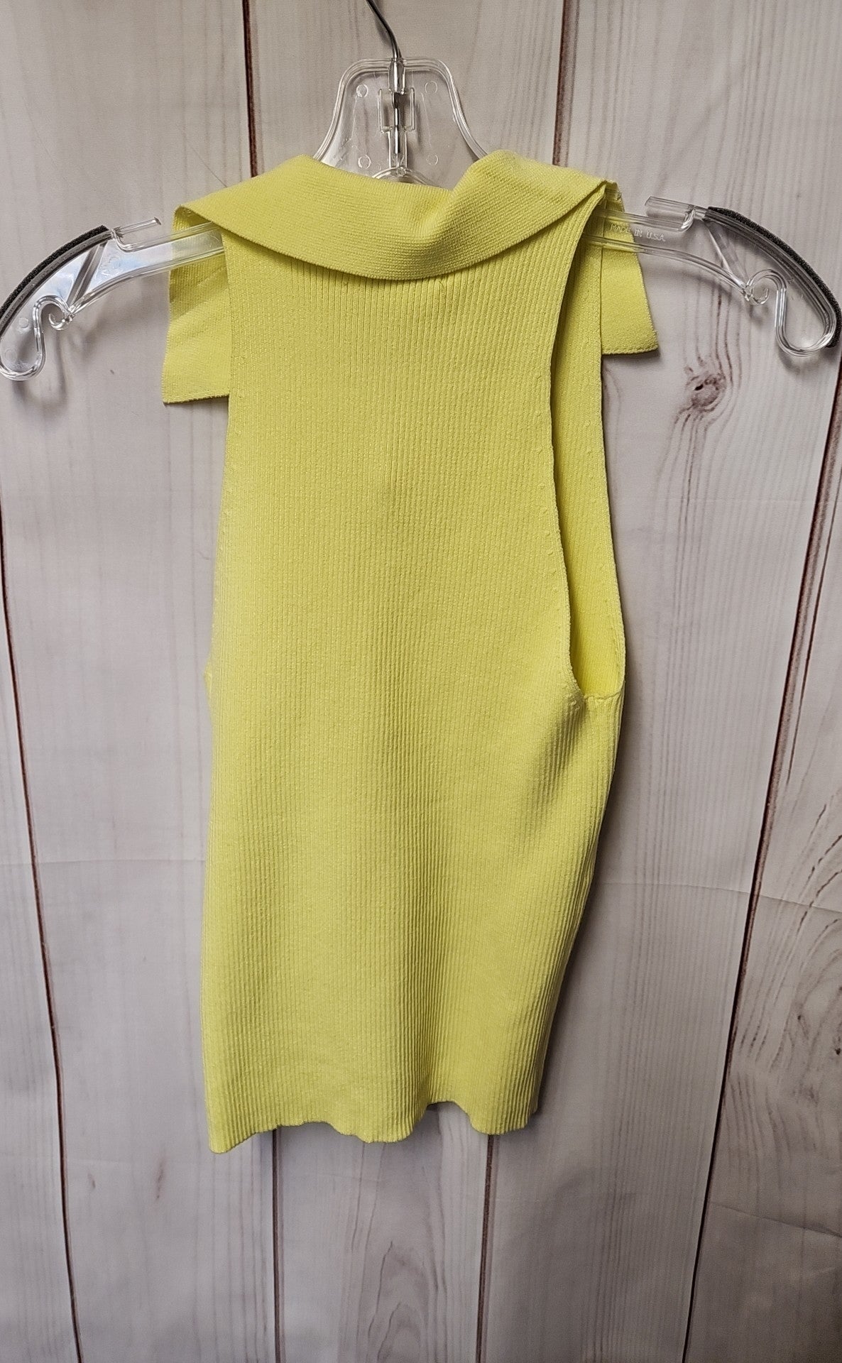 525 Women's Size XS Yellow Sleeveless Top