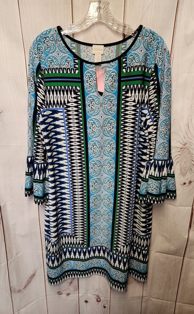 Chico's Women's Size 12 Blue Dress