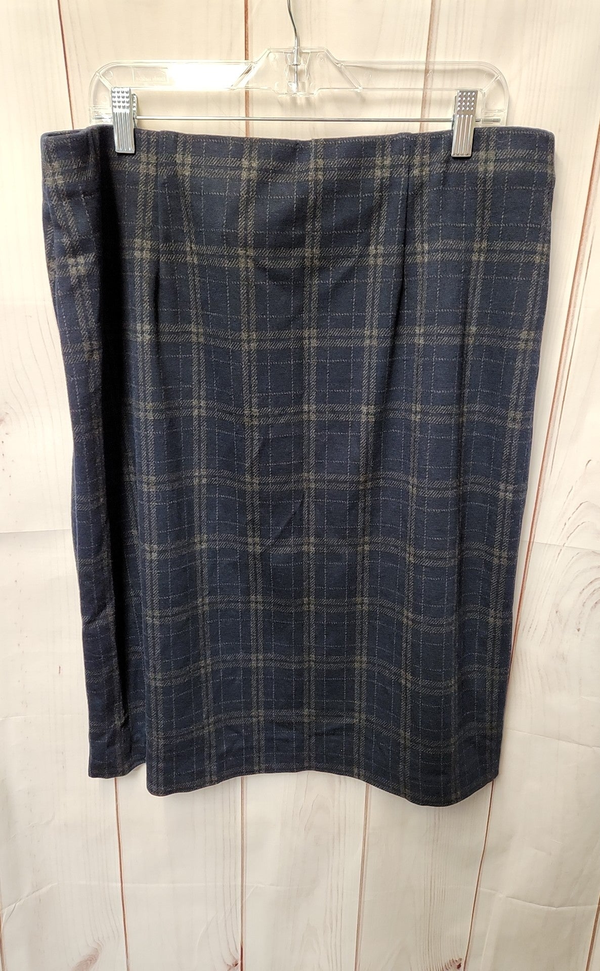 NWT J Jill Women's Size L Navy Skirt