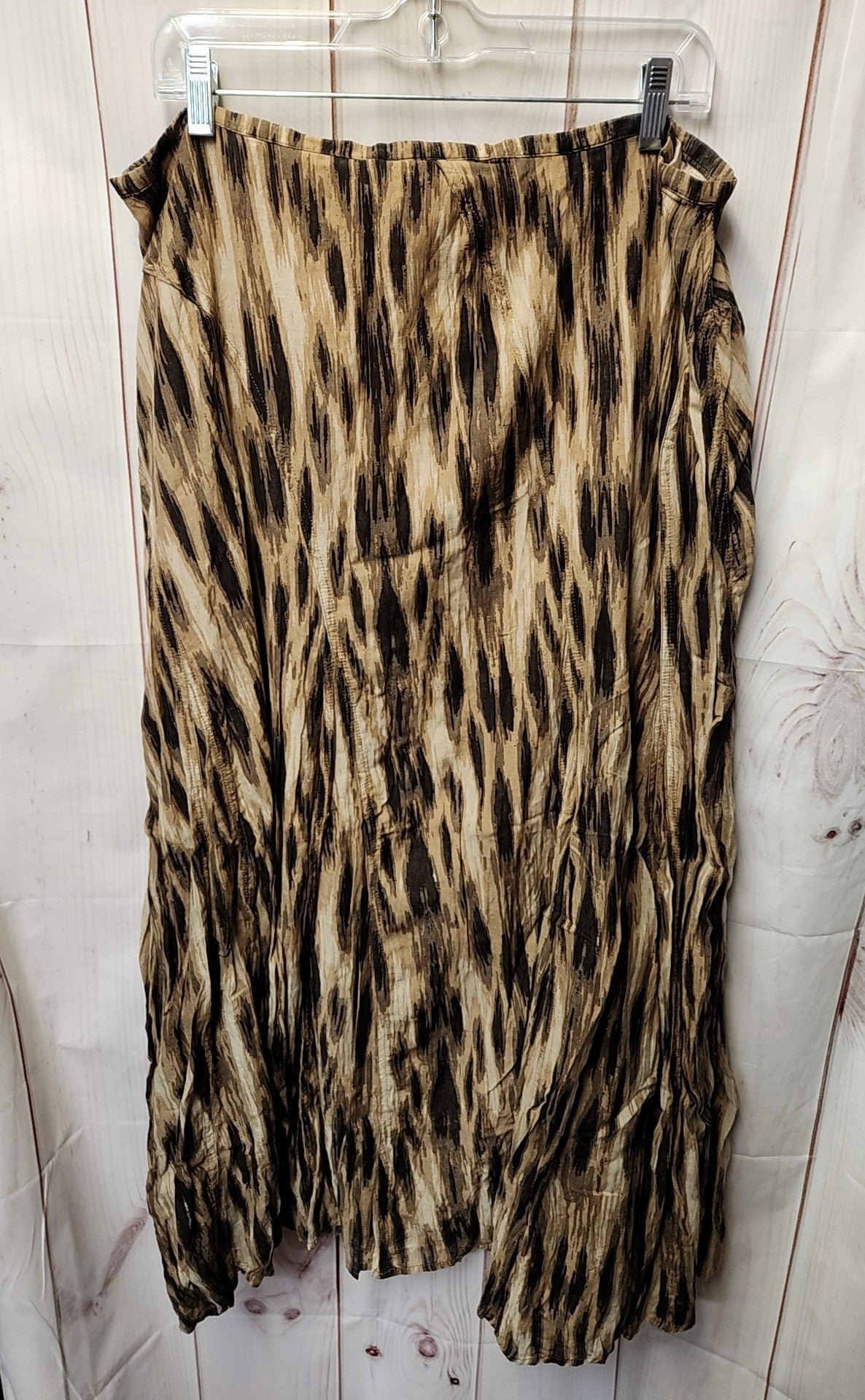 Chico's Women's Size 3 = US 16 Brown Skirt