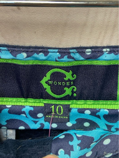 C Wonder Women's Size 10 Navy Shorts