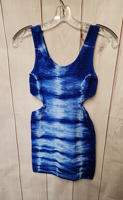 Bebe Women's Size M/L Blue Dress