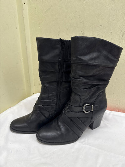 Baretraps Women's Size 8 Black Boots Shoes