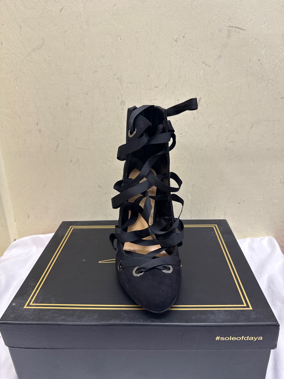 NIB Daya by Zendaya Women's Size 7 Black Pumps Shoes