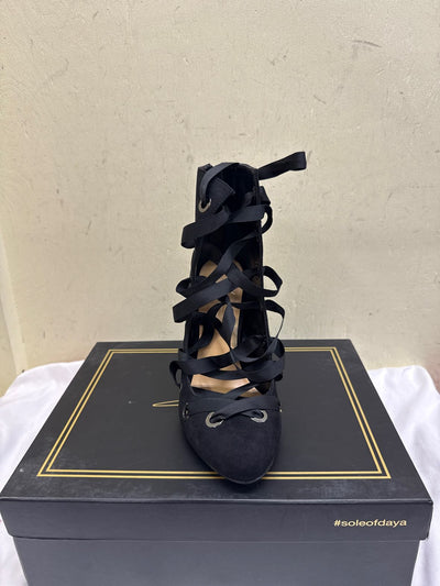 NIB Daya by Zendaya Women's Size 7 Black Pumps Shoes