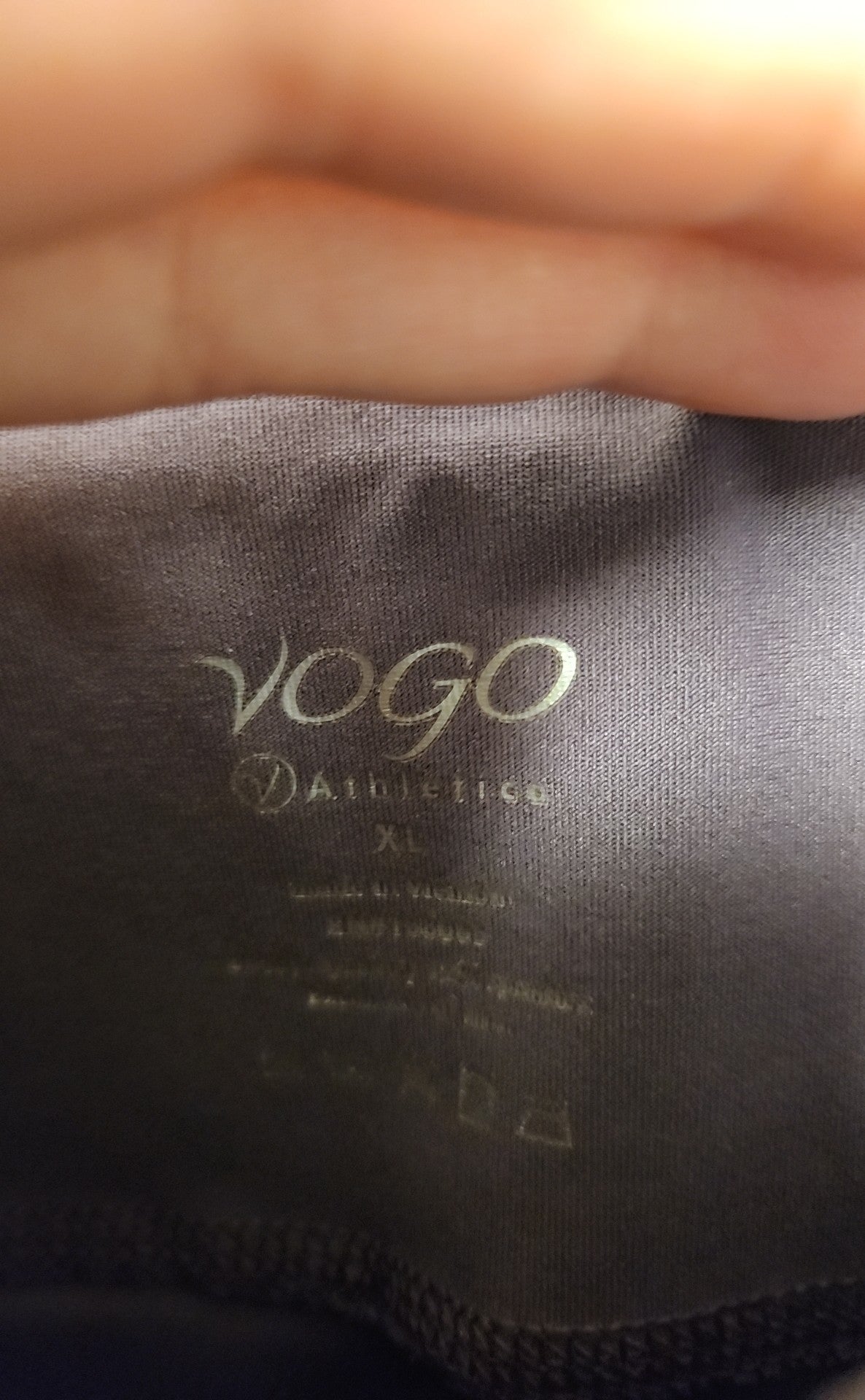 Yogo Athletica Women's Size XL Purple Leggings