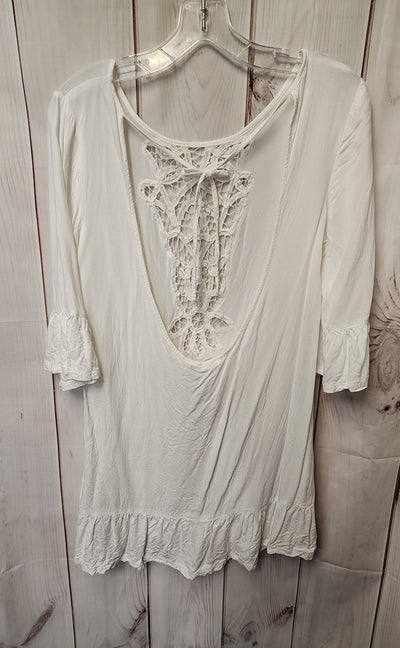 Roxy Women's Size XS White Cover-Up