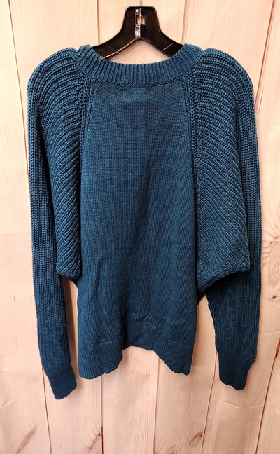 Simply Vera Women's Size L Teal Sweater