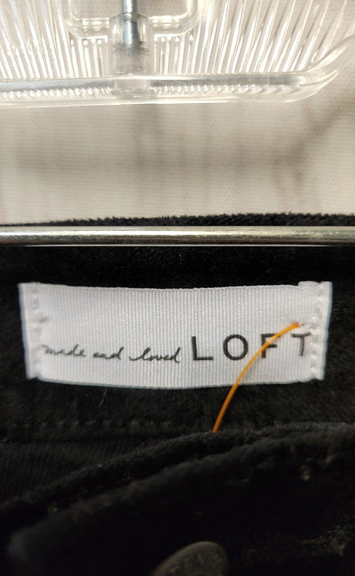 Loft Women's Size 28 (5-6) Black Pants