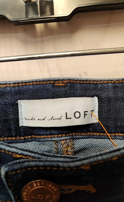 Loft Women's Size 28 (5-6) Blue Jeans Curvy Skinny
