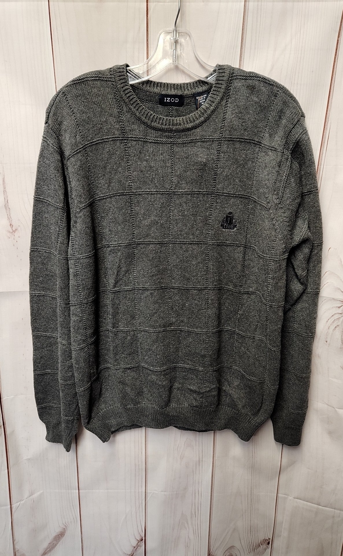 Izod Men's Size M Gray Sweater