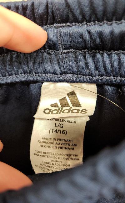 Adidas Boy's Size 14/16 Navy Shorts