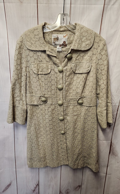 Kensie Women's Size M Beige Coat