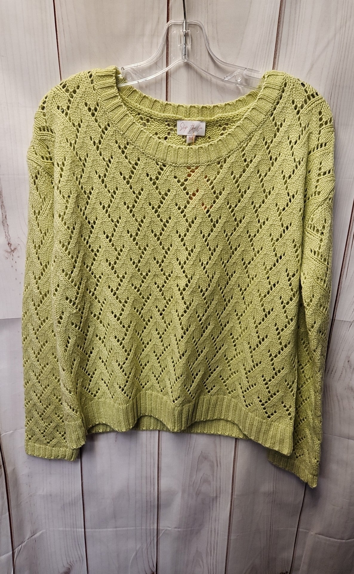 Shop the Cue Women's Size M Green Sweater
