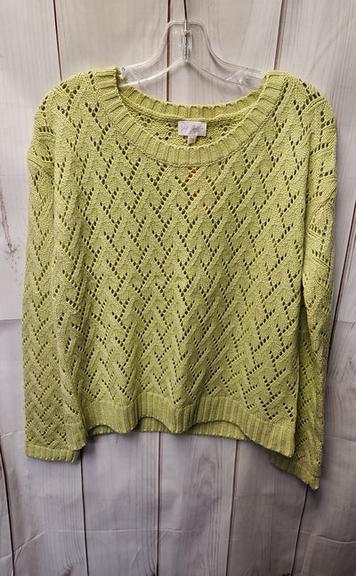 Shop the Cue Women's Size M Green Sweater