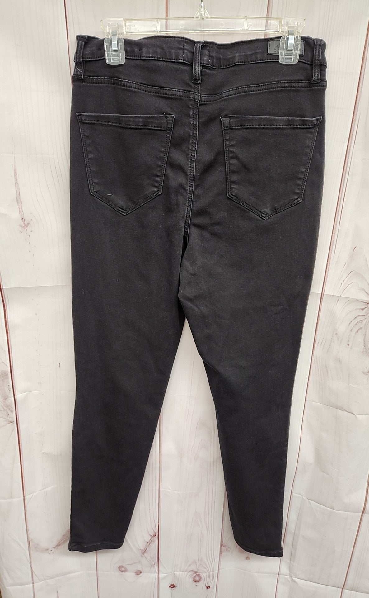 Nicole Miller Women's Size 31 (11-12) Black Jeans Soho High Rise Skinny