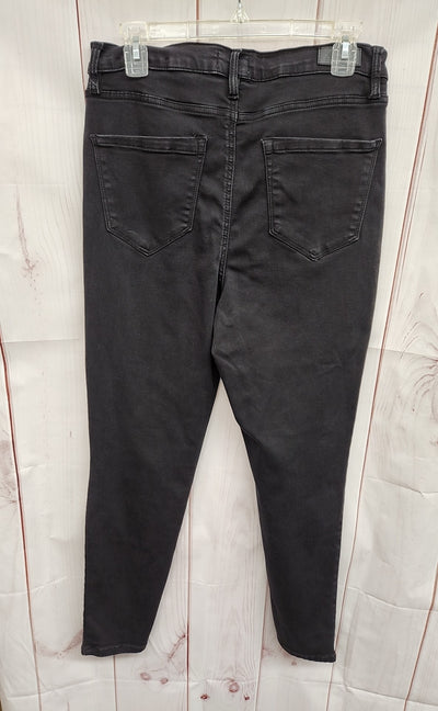 Nicole Miller Women's Size 31 (11-12) Black Jeans Soho High Rise Skinny