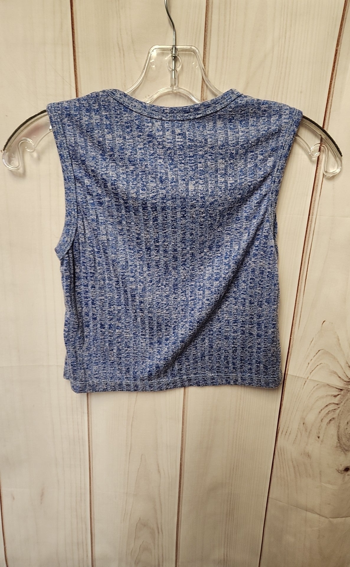 Love Women's Size S Blue Sleeveless Top
