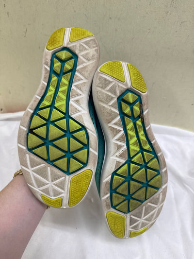 Nike Women's Size 7-1/2 Teal Sneakers Shoes AS IS - Wear