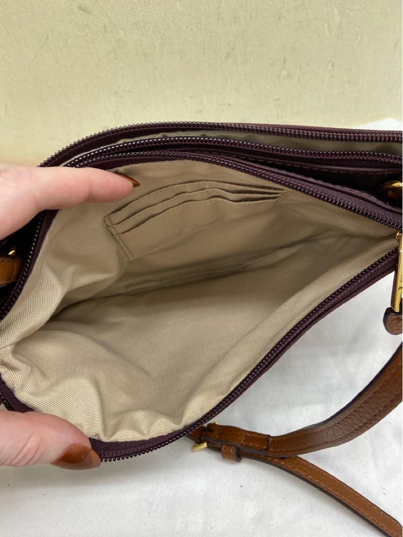 Ralph Lauren Purple Crossbody Purse Bag