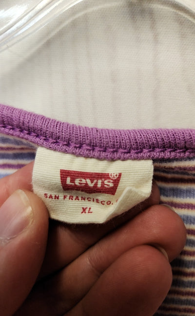 Levis Women's Size XL Purple Short Sleeve Top
