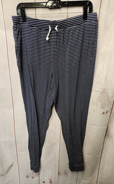 Sonoma Women's Size L Navy PJ Bottoms