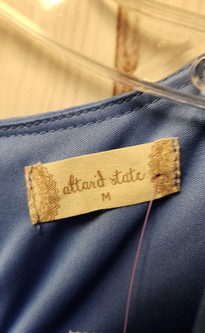 Altar'd State Women's Size M Blue Dress
