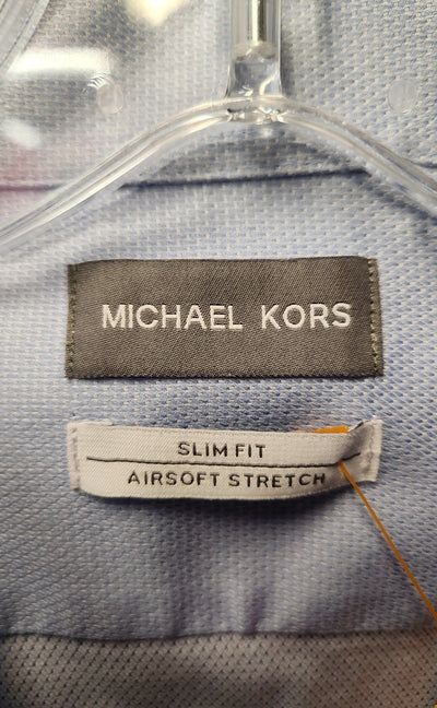 Michael Kors Men's Size XL Blue Shirt