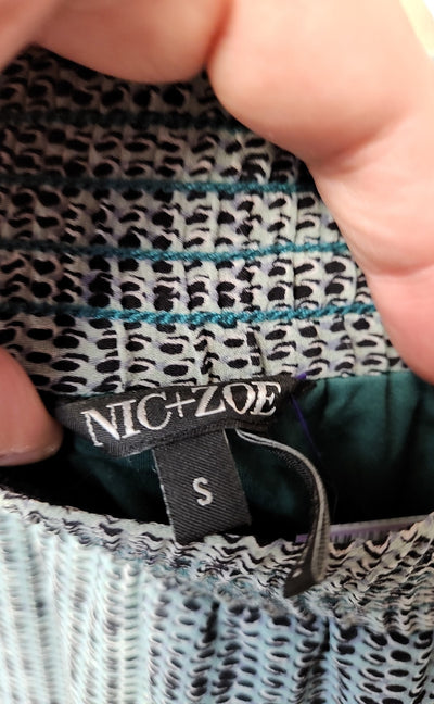 Nic & Zoe Women's Size S Blue Pants