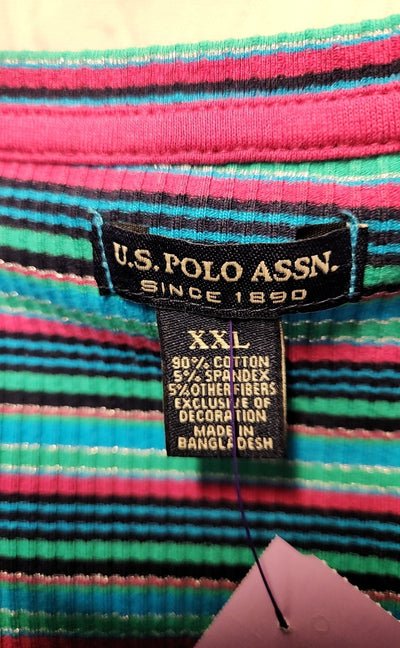 US Polo Assn. Women's Size XXL Blue Dress