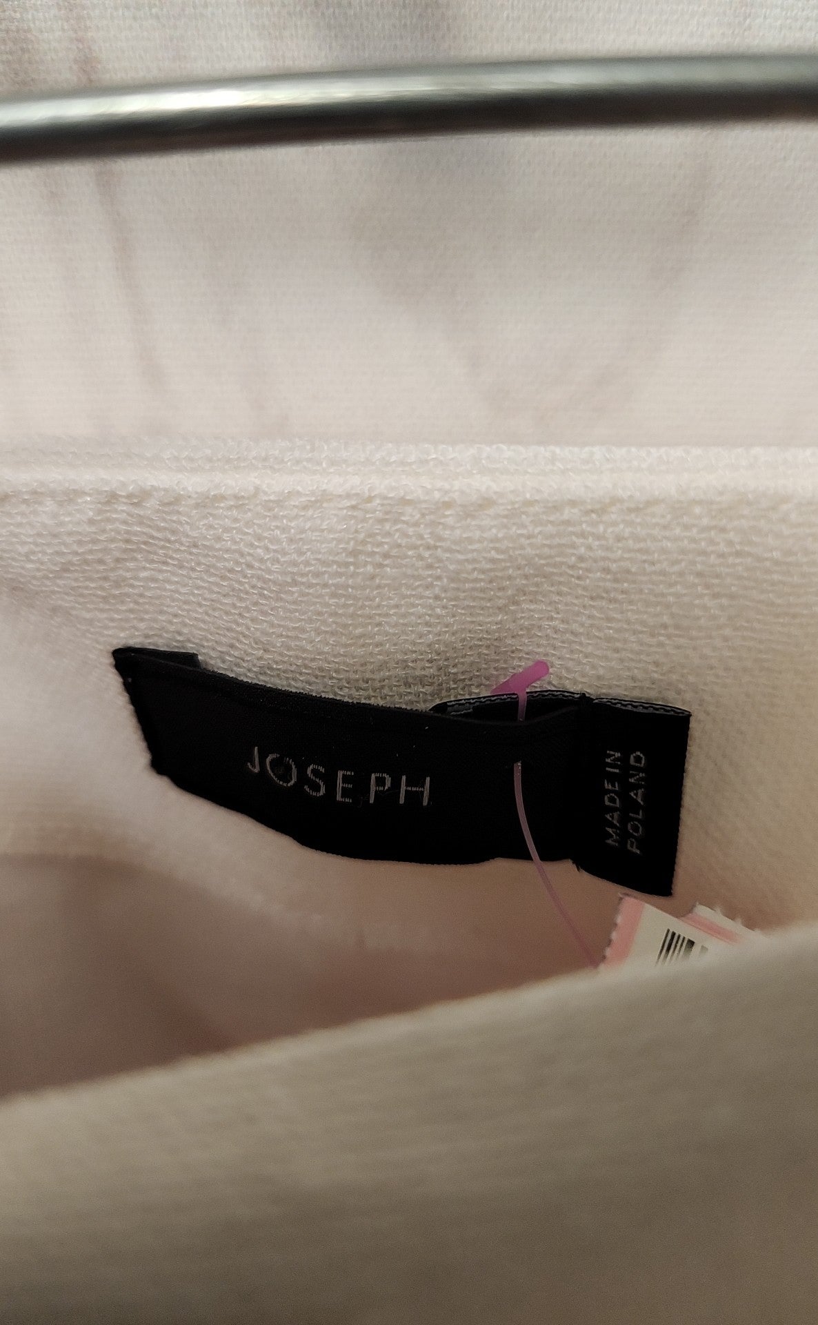 Joseph Women's Size FR 34 = US XS White Linen & Silk Organza Skirt