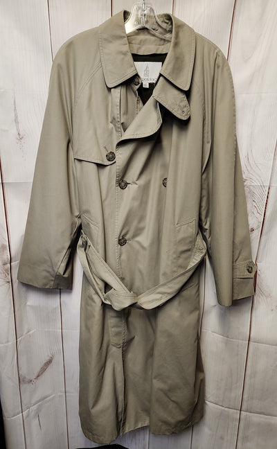 London Fog Men's Size 38 Short Beige Coat