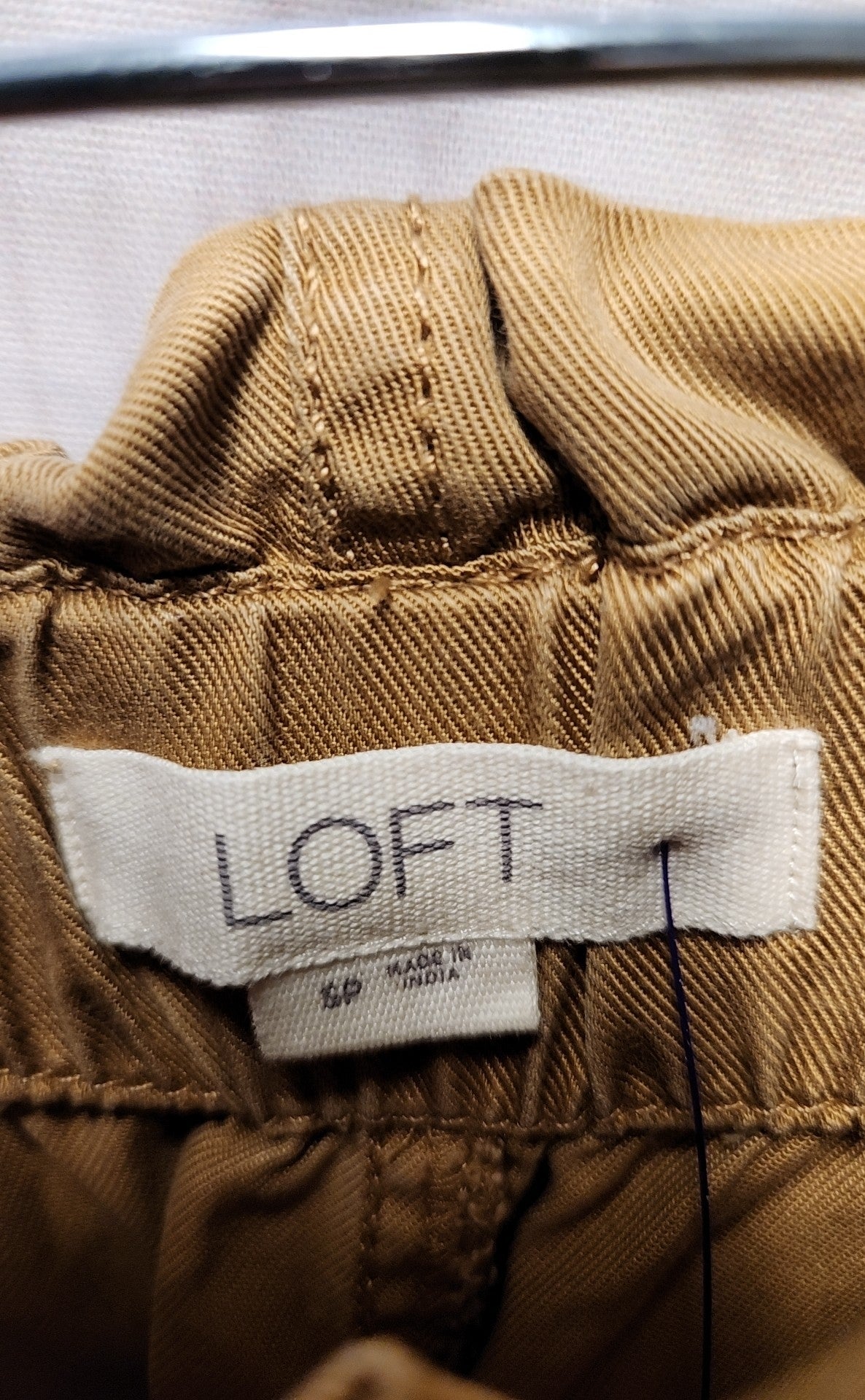 Loft Women's Size S Petite Tan Pants