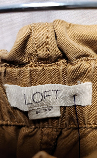 Loft Women's Size S Petite Tan Pants