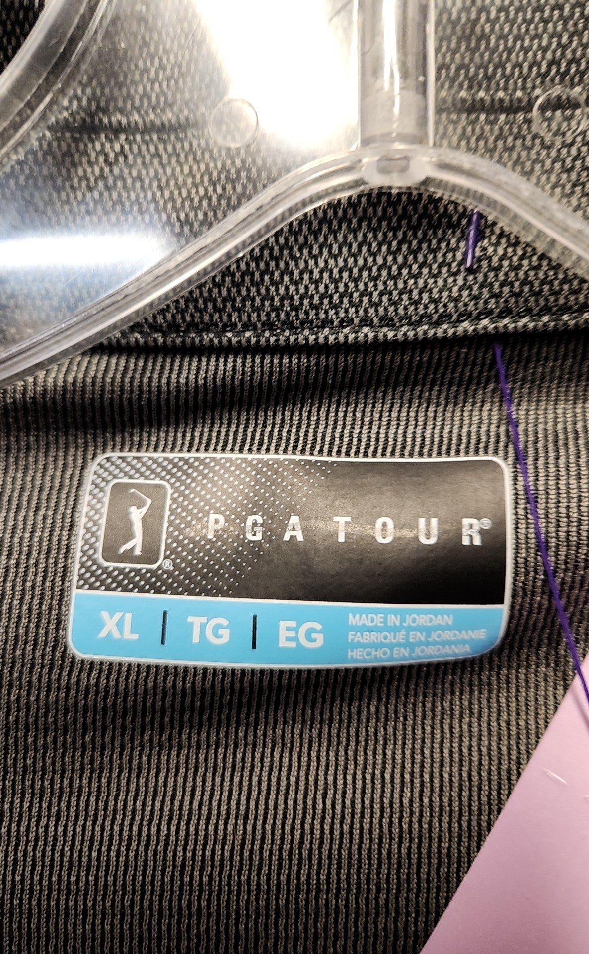 PGA Men's Size XL Gray Shirt