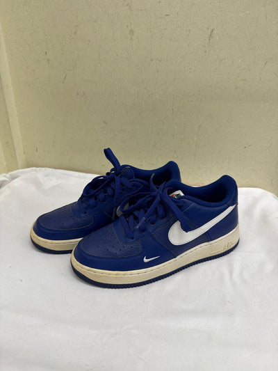Nike Air Force 1 GS Boy's Size 7 Blue Sneakers