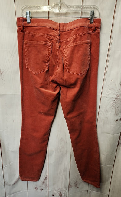 Loft Women's Size 29 (7-8) Red Corduroy Pants Modern Skinny