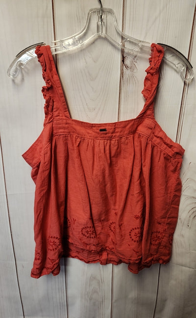 Oneill Women's Size L Pink Sleeveless Top