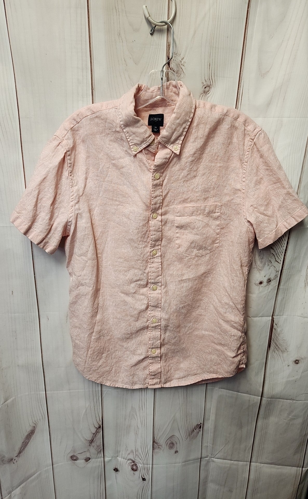 J Crew Men's Size M Pink Shirt