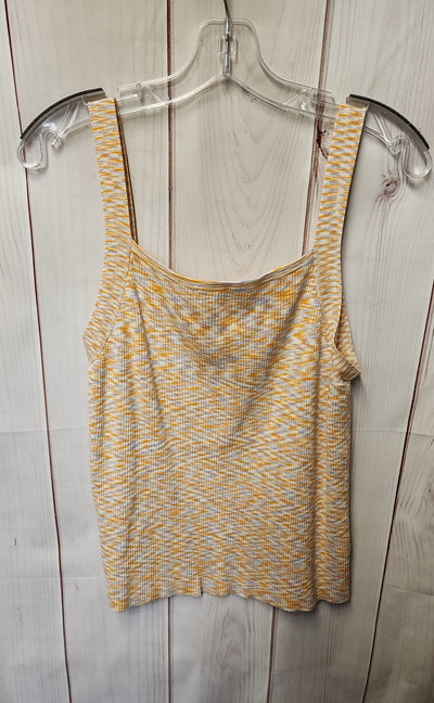 Nine West Women's Size XL Orange Sleeveless Top