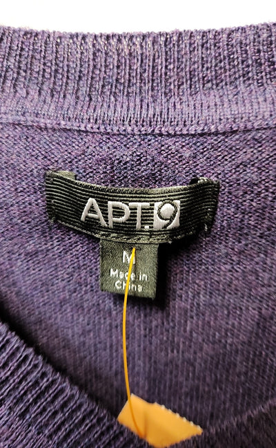 Apt 9 Women's Size M Purple Sweater