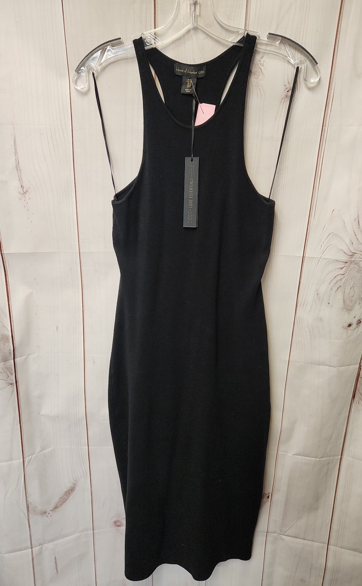 NWT House of Harlow 1960 Women's Size S Black Dress