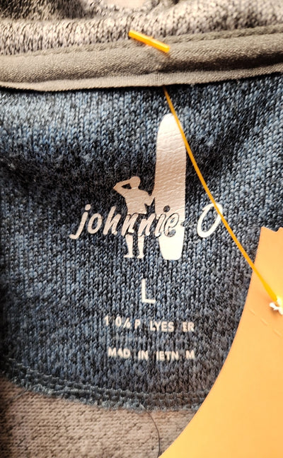 johnnie-O Men's Size L Gray Shirt
